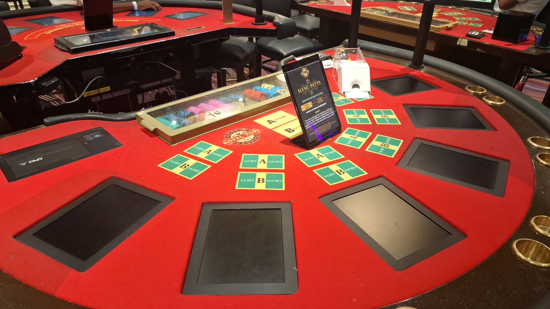 Luxury casino floor at Royal Zuri Goa